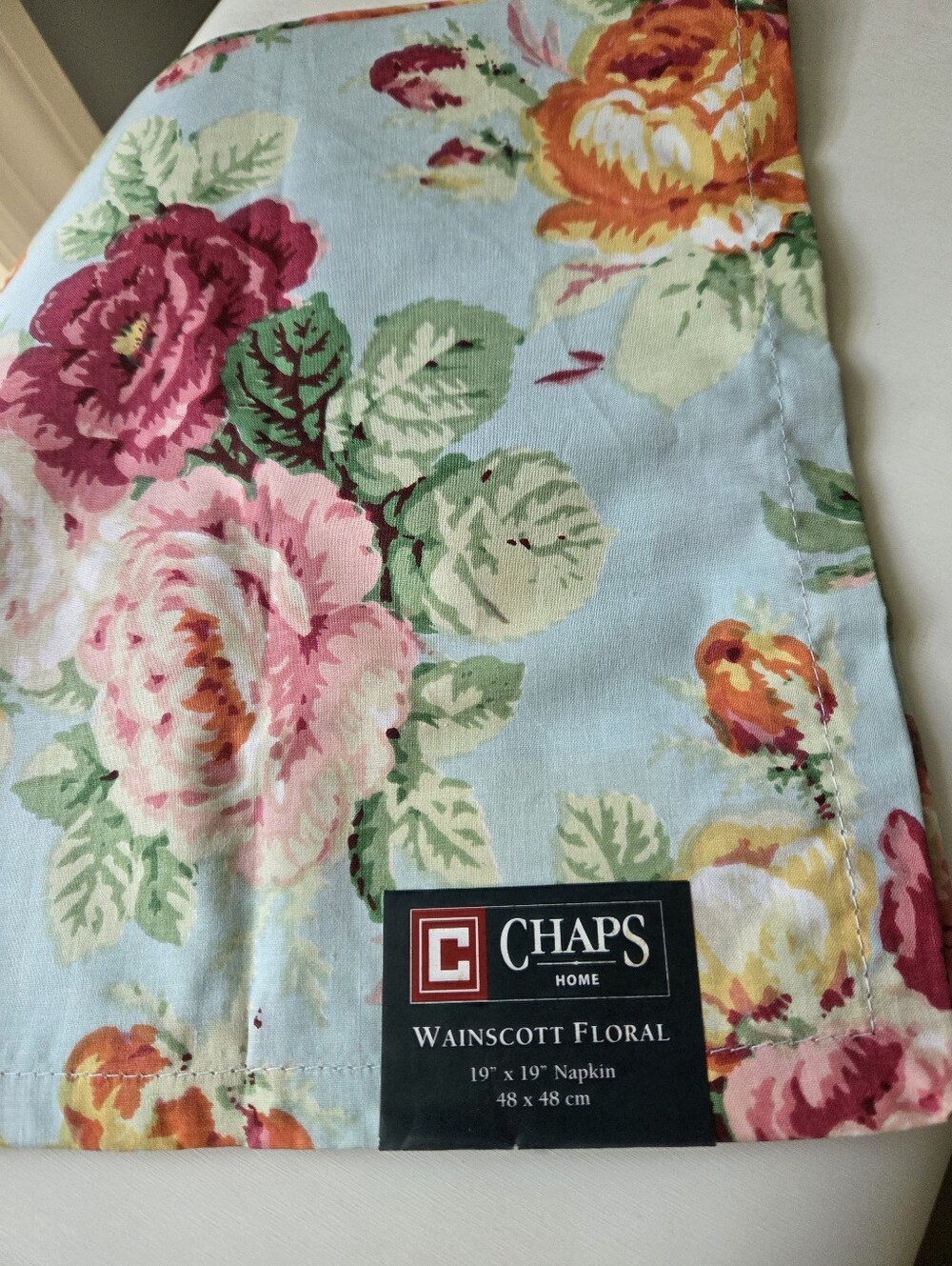 Chaps Home Wainscott Floral Cloth Napkins - Set Of 8